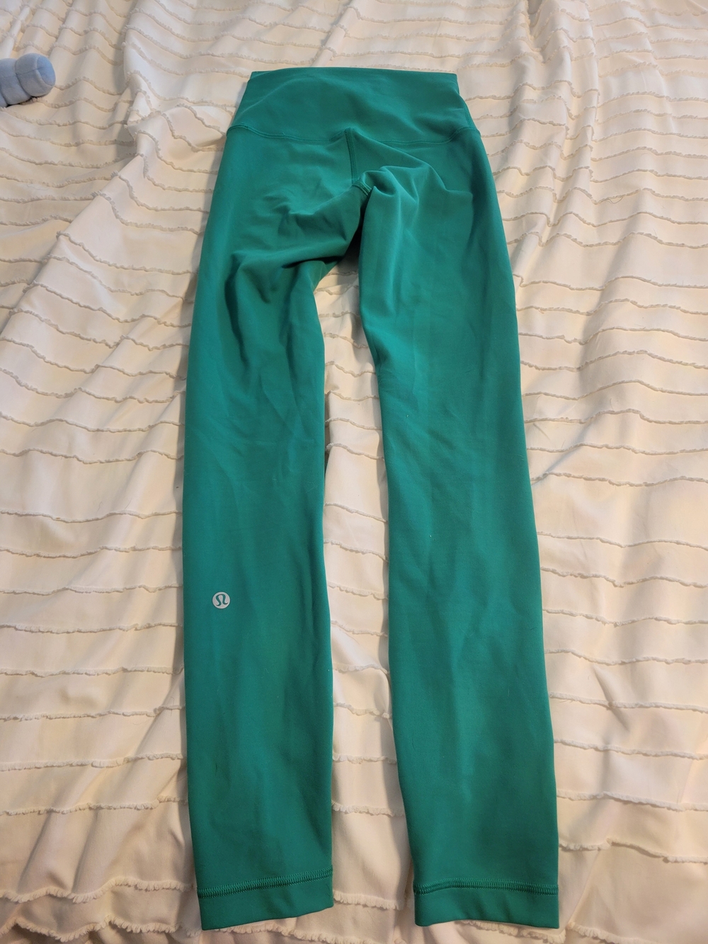 lululemon athletica Girls' Teal Athletic Leggings